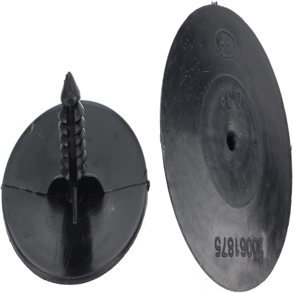 50Pcs Black Hood Insulation PP Insulation Retainer Garage Door