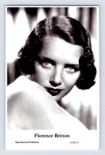 Postcard RPPC Florence Britton Glamour Head Shot Photo 2000s 3.5x5.5 Print