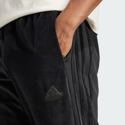 Adidas Originals Men's House of Tiro Velour Zip Pocket Pants