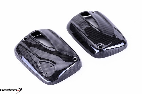 Cubierta de válvula de cilindro de culata de motor de fibra de carbono para BMW R1100 S R R850R R1150R R1150GS - Imagen 2 de 4