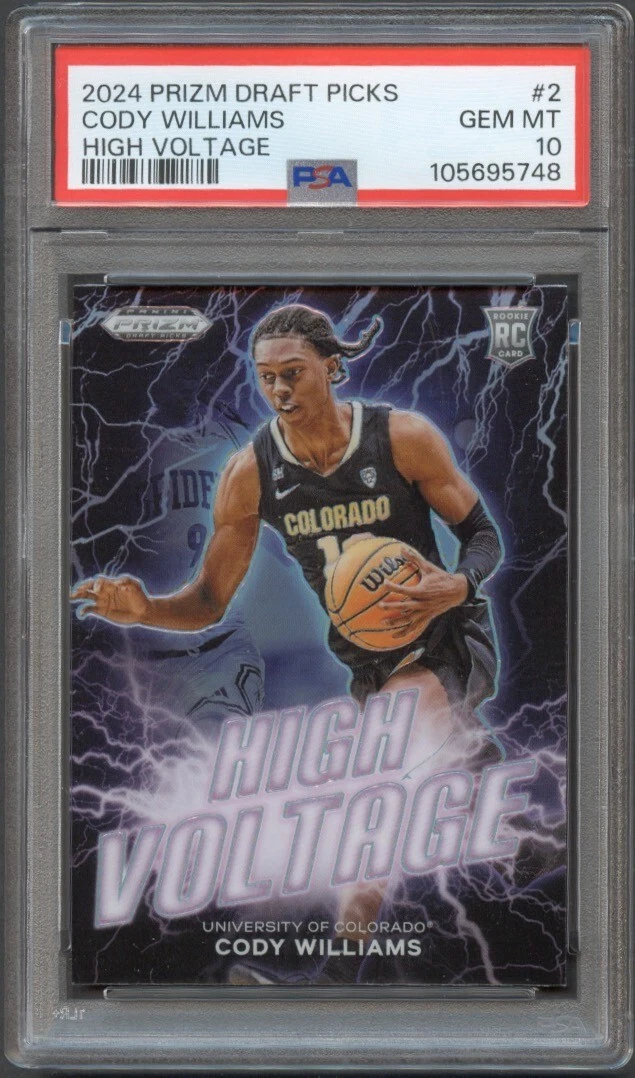 Cody Williams trading card