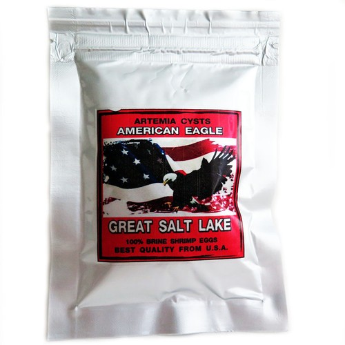 Huevos de camarón en salmuera quistes de artemia 50 g de Great Salt Lake EE. UU. Calidad premium - Imagen 2 de 3