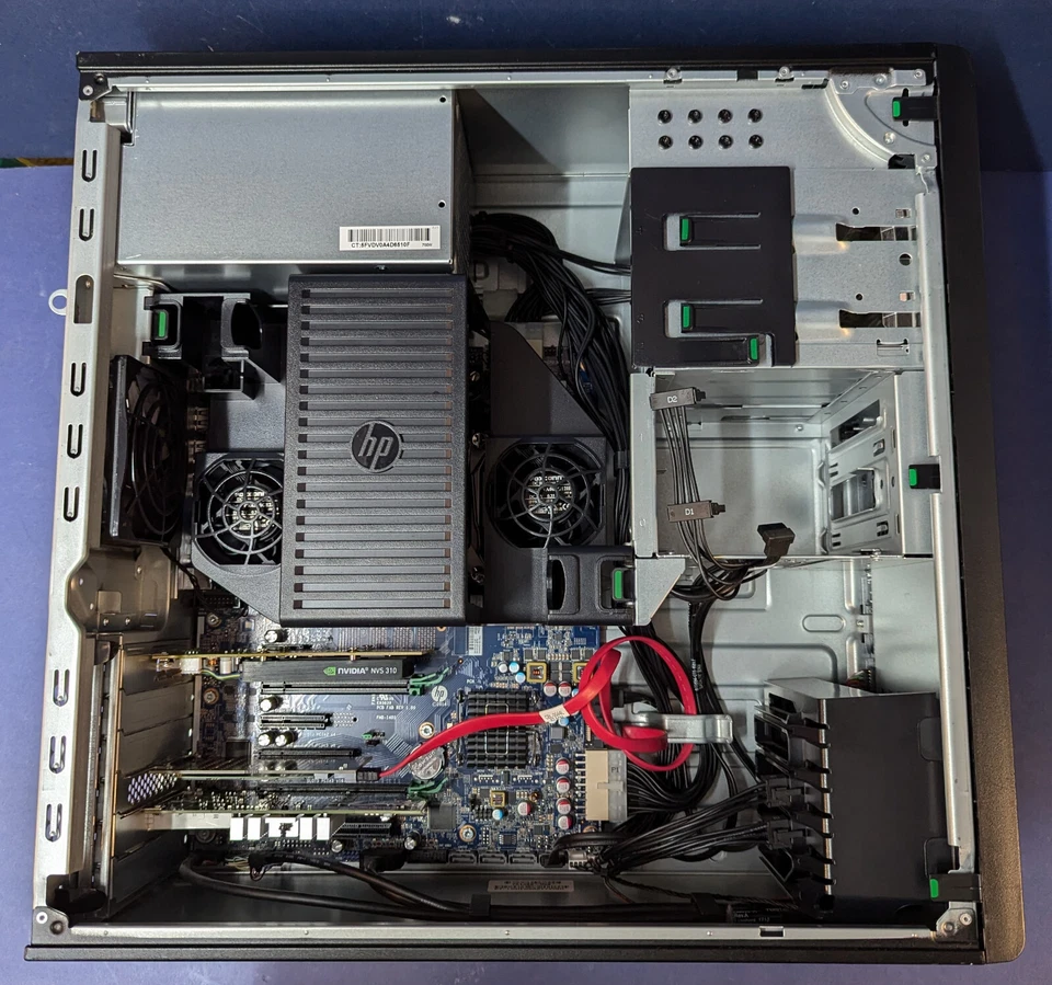 Quiet Homelab Server+ - Xeon E5-2650 V4, 128GB DDR4, 10GbE, SSD, HP Z440 proxmox - Image 3 of 4