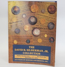 Bowers & Merena David Silberman Collection Coin Auction Catalog 1988 w/ prices