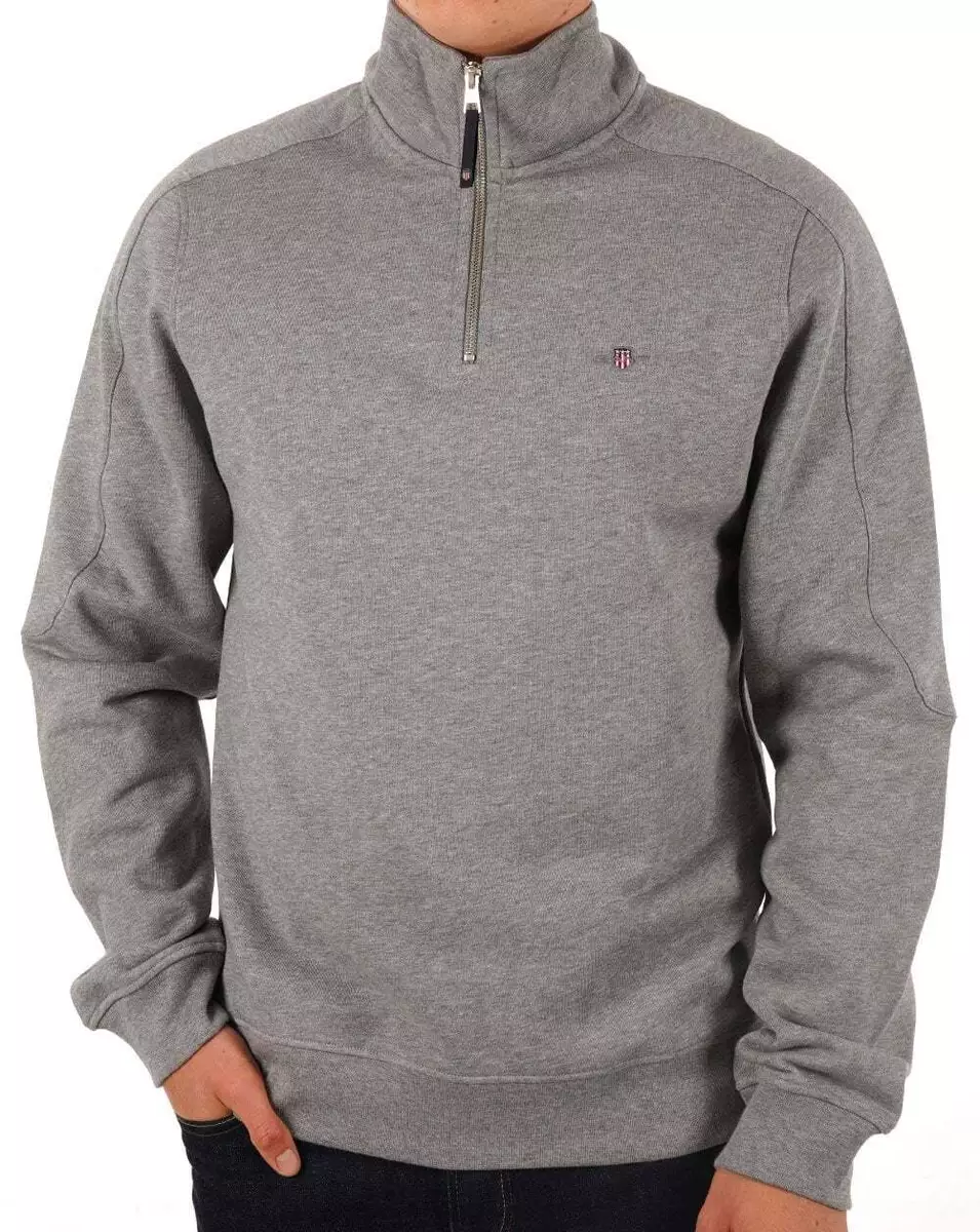 Gant grey half zip cheap