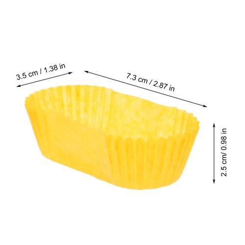High Temperature Cake Cup Paper Loaf Bread Pan Liners Loaf Bread Tin Liners - Picture 2 of 12