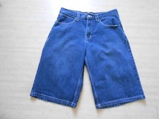 VINTAGE Southpole 4180 Jean Shorts Mens Size 36 Hip Hop Y2K Skater JORTS BAGGY