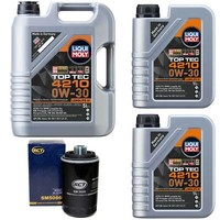 MotoröL Set Top Tec 4210 0W-30 Liqui Moly 7 Liter + ÖLfilter FüR VW Amarok 2.0