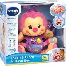 BRAND NEW Vtech Touch  Learn Musical Bee Pink Baby Toy