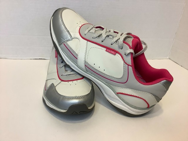 Vionic Zen Womenâs White Pink Walking Shoes Sneakers Size 8 DE13RS | eBay