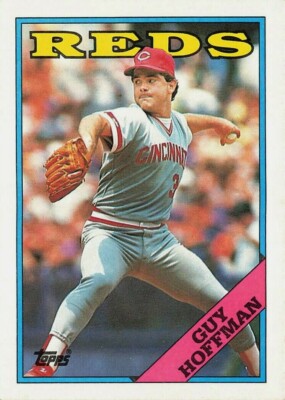 1988 Topps #496 Guy Hoffman Reds NM-MT