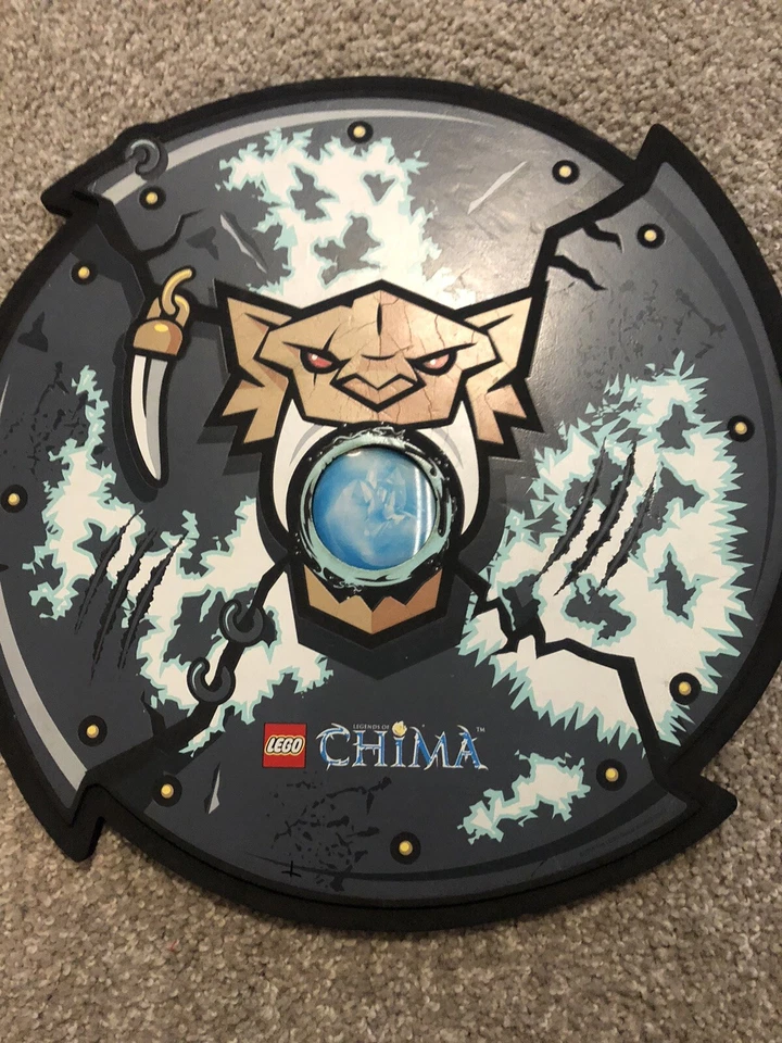 Детский костюм щит LEGO Knight's Legend of CHIMA 14 дюймов голографический РЕДКИЙ - Изображение 3 из 4