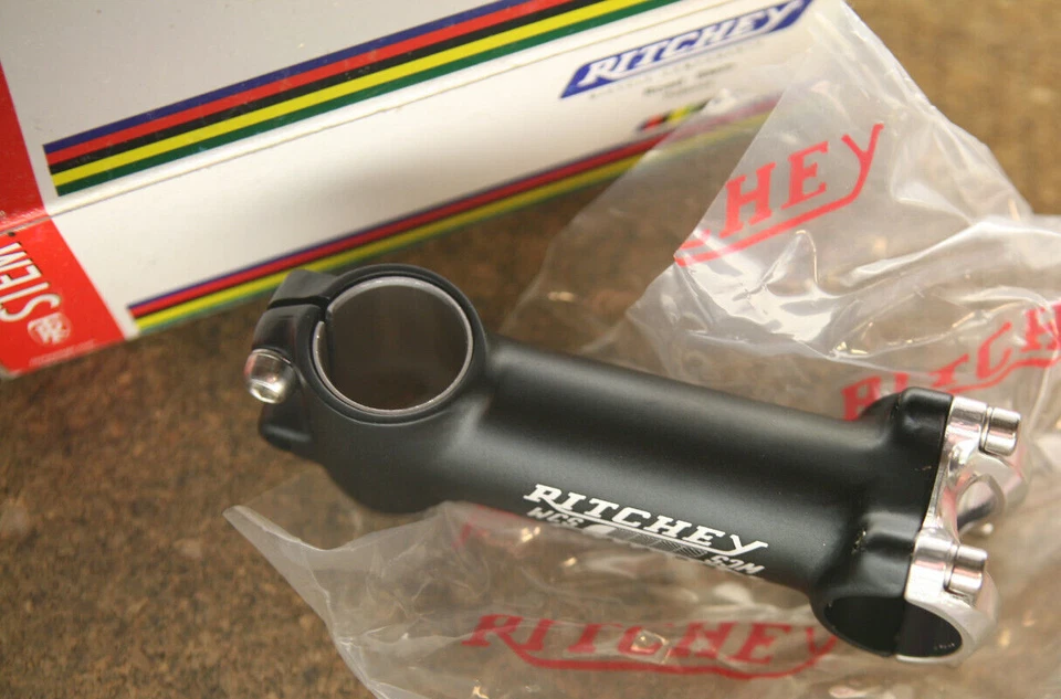 Vintage NOS NEW Ritchey WCS black aluminium 1" - 1.1/8" ahead stem 110mm / 26.0 - Image 2 of 4