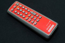 Sony OEM RMT-CE75A Gray With Red Inlay Remote Control -Tested and Working