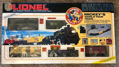 Vintage Lionel Train Set Mickey World Tour Train | eBay