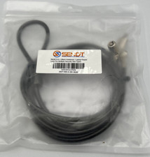 Sendt Black Notebook Laptop Keyed Lock for MULTIPLE Security Slots