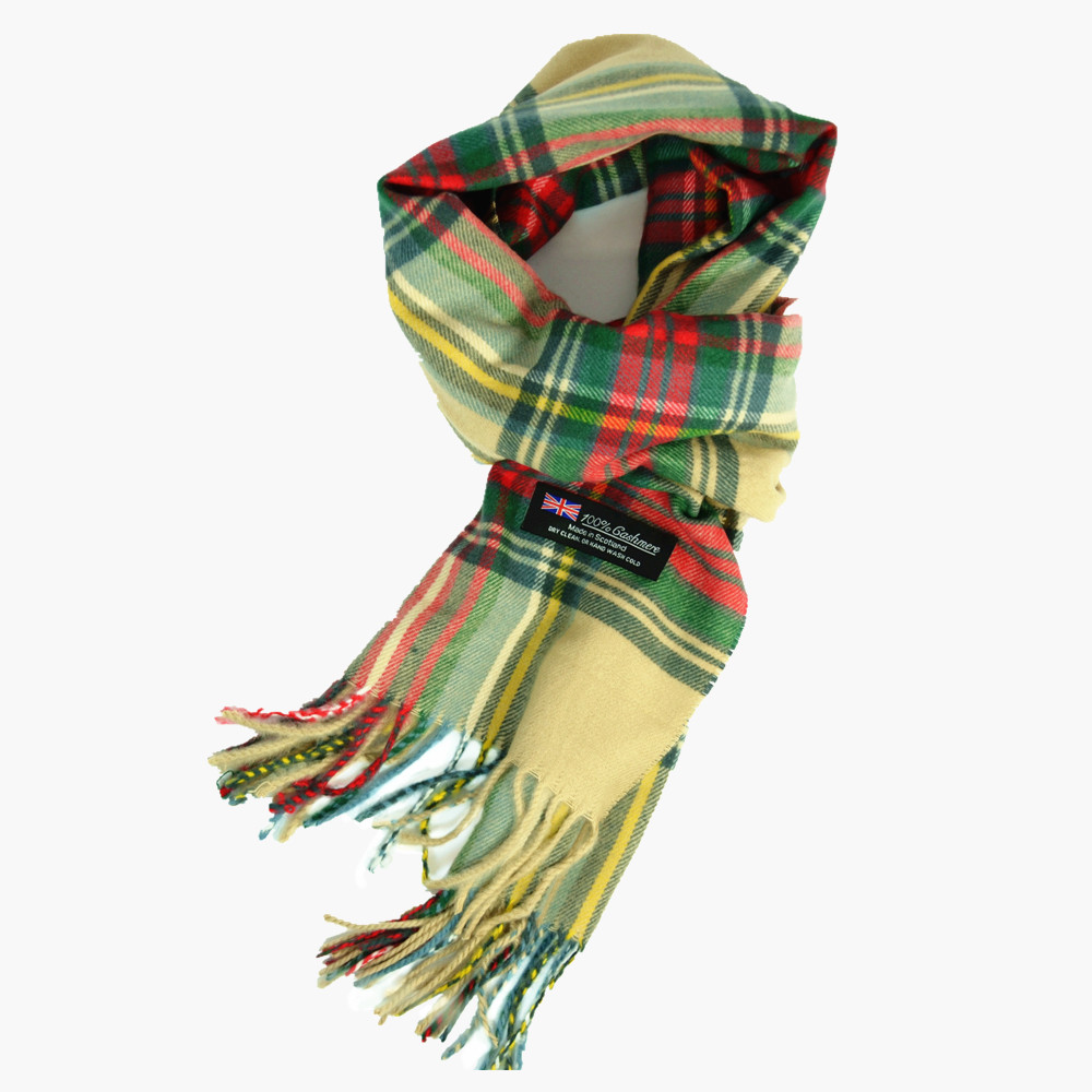 Sciarpa In Tartan 100% Cashmere Made In Scotland - Italia - Foto 5