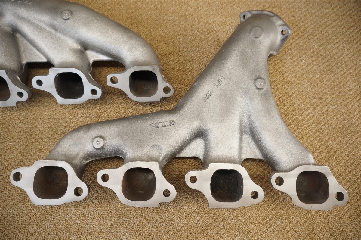 OEM 1965 Corvette 396 425 L78 LH RH BB Exhaust Manifolds 3856301