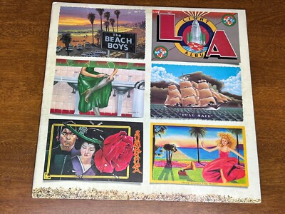 Beach Boys Vintage Vinyl LP L.A Light Album 1979 VG+ Caribou Promo Sleeve