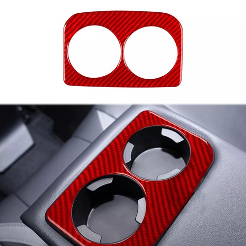 For Subaru Impreza XV Crosstrek 2017-22 Red Carbon Fiber Interior Dash Kit 32Pcs - Picture 15 of 21