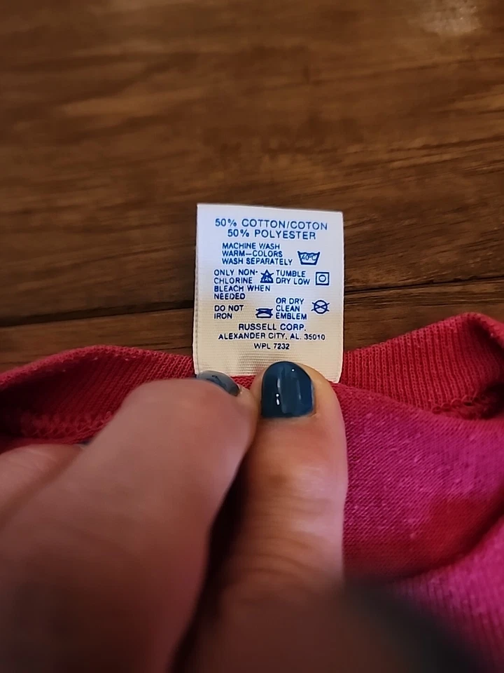 Camiseta Mickey Mouse Walt Disney De Colección Jerzees Niño Pequeño Talla 6-8 Puntada Única EE. UU. Foto 4 de 4