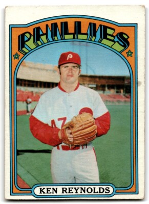 1972 Topps Ken Reynolds 1 Philadelphia Phillies #252
