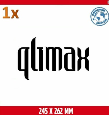 Qlimax 190 x 310mm Aufkleber, Sticker, Decal, Autocollant, Étiquette Hard Style