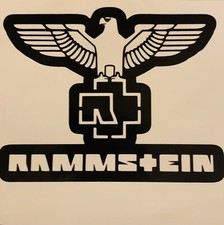 RAMMSTEIN EAGLE ROCK GUITAR LAPTOP WINDOW WALL CAR DECAL VINYL STICKER