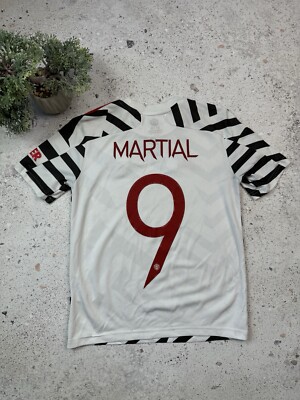 Manchester United Maillot de Anthony Martial #9 Domicile 2020-21