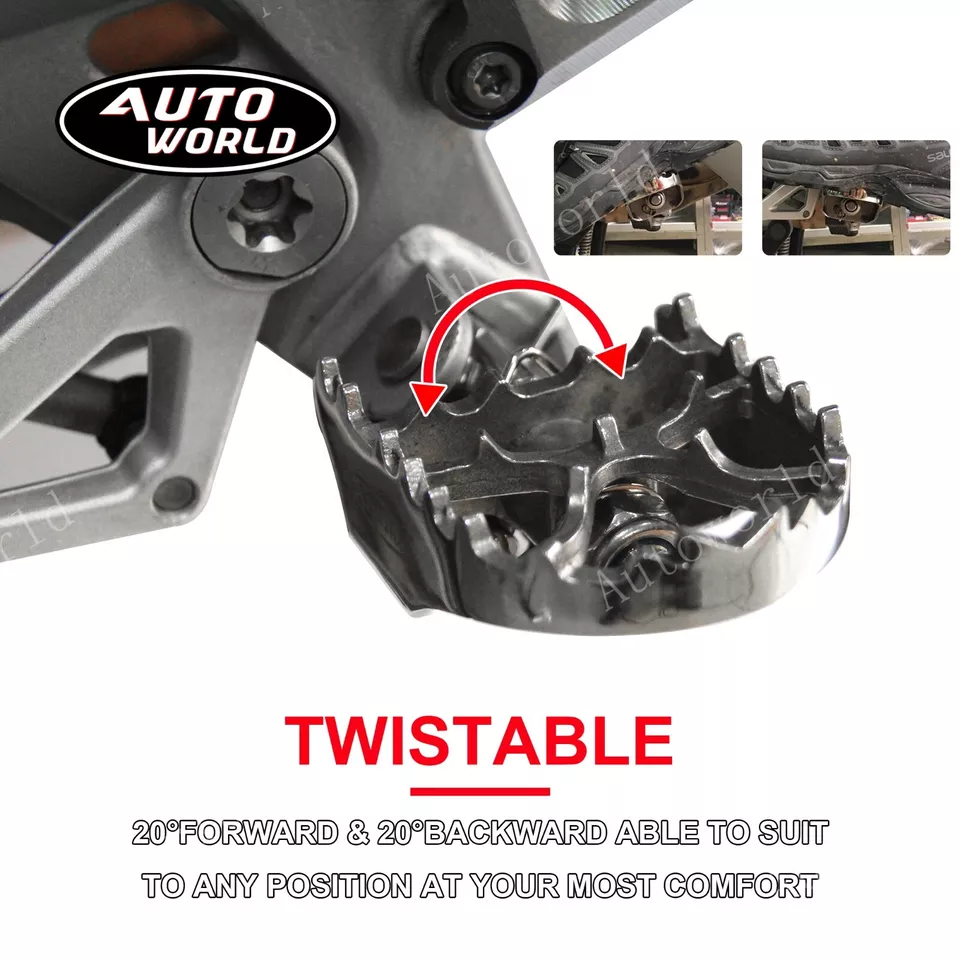 Передние подножки для BMW F700GS 2012-2017 F800GS 2008-2018 2016 2015 2014 13 - Изображение 4 из 4