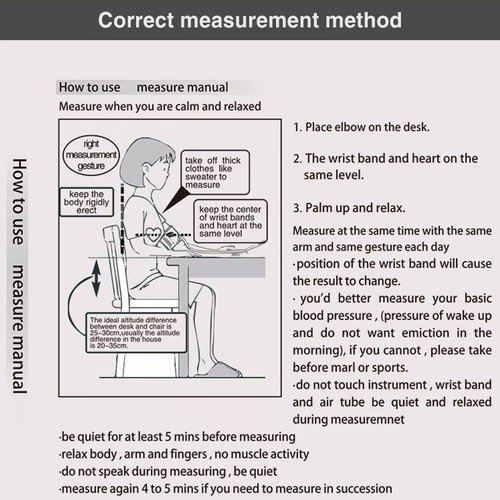 Digital Blood Pressure Automatic Monitor Upper Arm Cuff Blood Pressure Machine - Picture 11 of 15