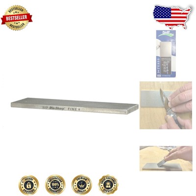 Professional Diamond Sharpening Stone: 6 Inch Fine/Coarse, No Oil Required