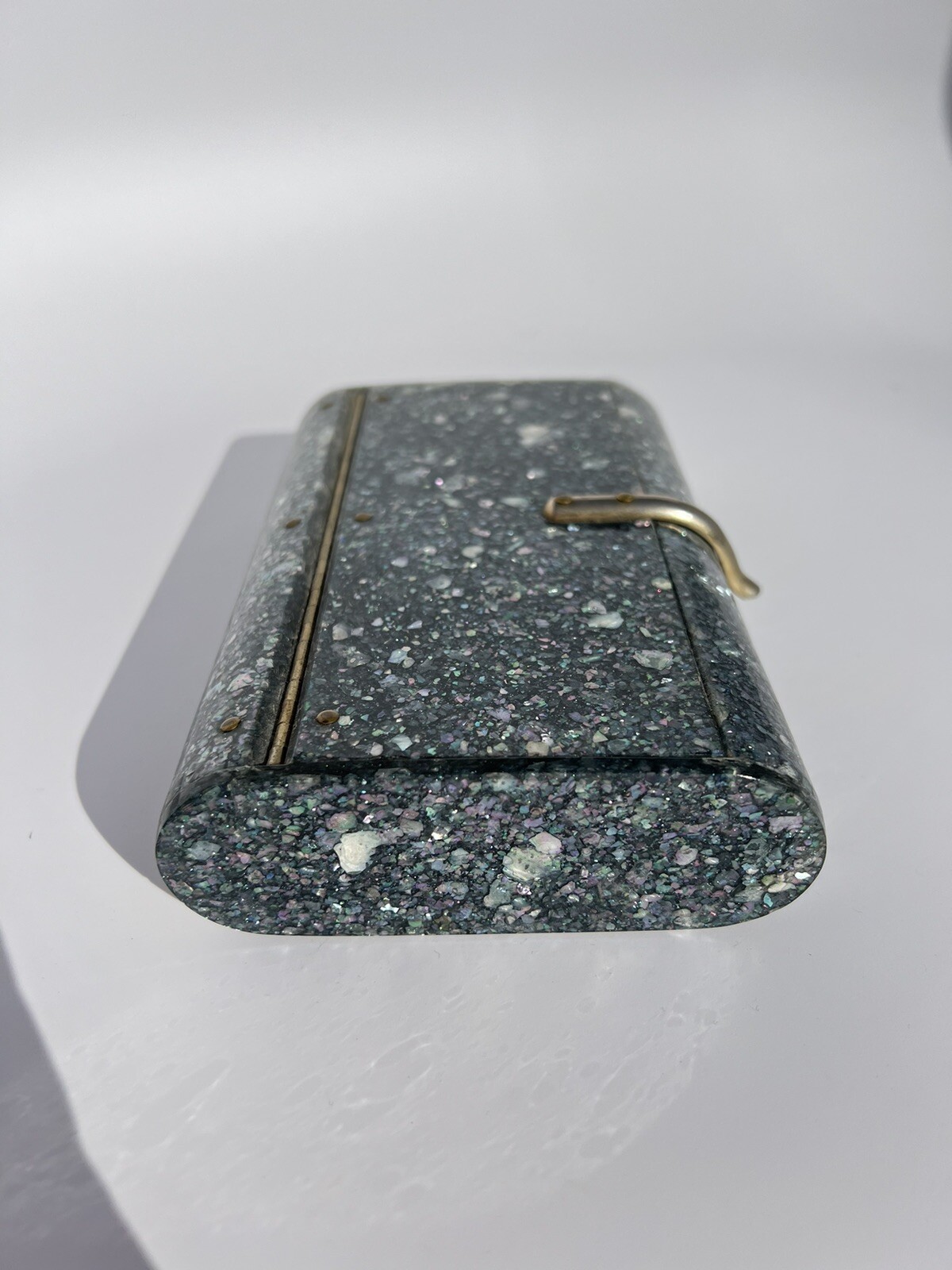 Original Vintage 1950s Florida Handbags Clutch Lucite… Gem