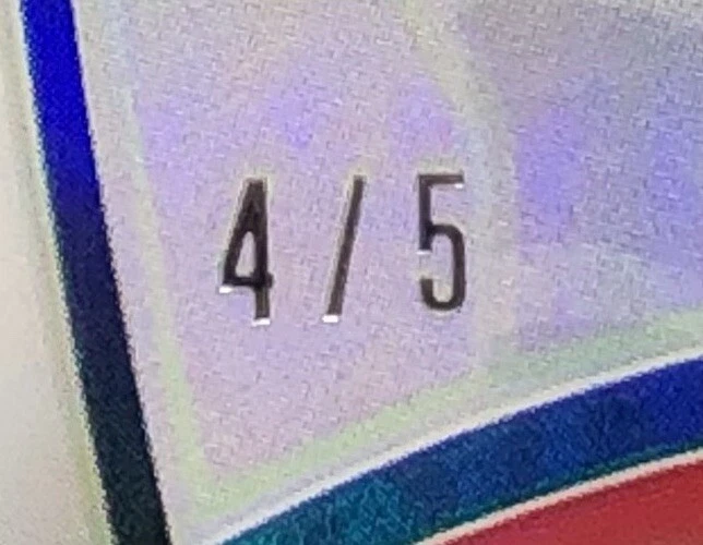 Tarjeta de novato Topps Platinum TY Hilton 2012/5 en tarjeta refractor rojo automático SSP #147 Foto 2 de 4