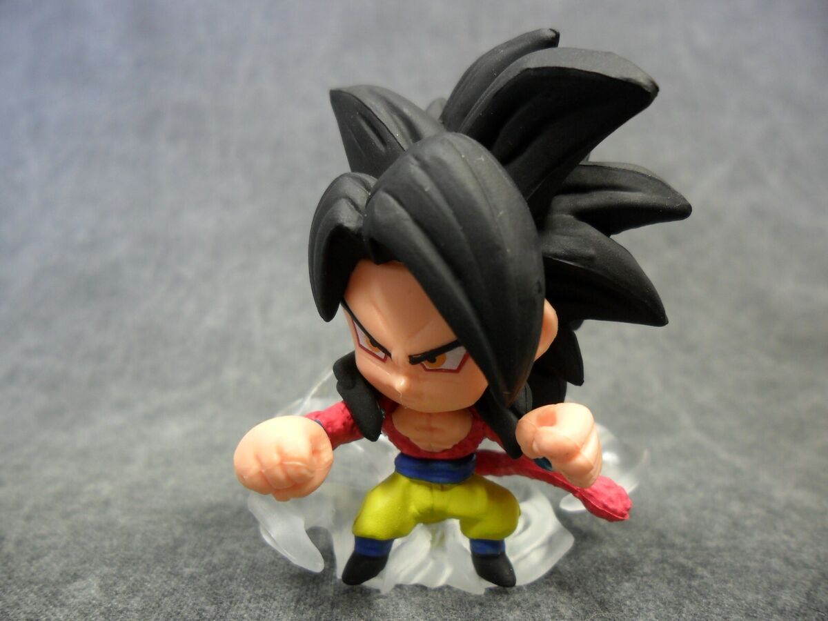 Dragon Ball Super Warriors * Super Saiyan 4 Goku * Bandai Mini