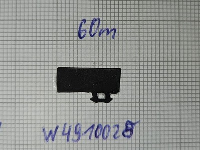 Orig. Wicona W4910028 / 4910028  Dichtung  Fenster Tür Fassaden Dichtungen 5 lfm