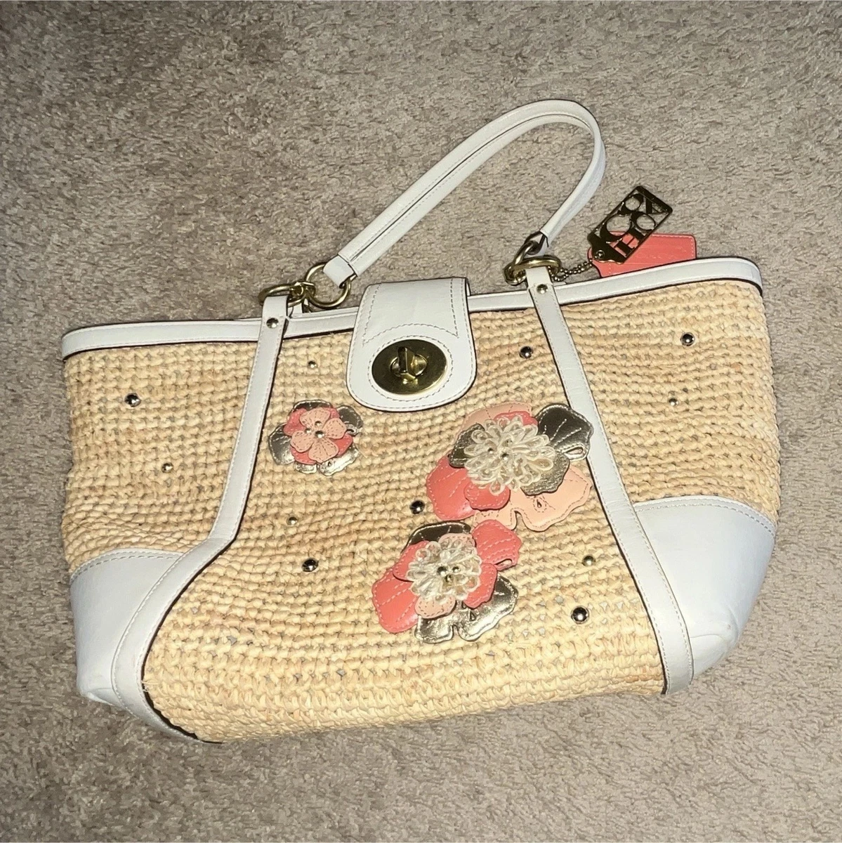 Coach ショルダーバッグ ホワイト バッグ & ハンドバッグ 女性用 | eBay