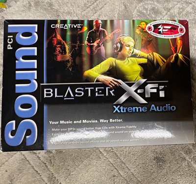 Creative Sound Blaster X-Fi Xtreme Audio PCI 7.1 Sound Card SB0790
