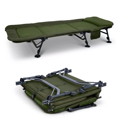 Sonik Bank-Tek Levelbed Karpfenangeln Bedchair - (EC0039)