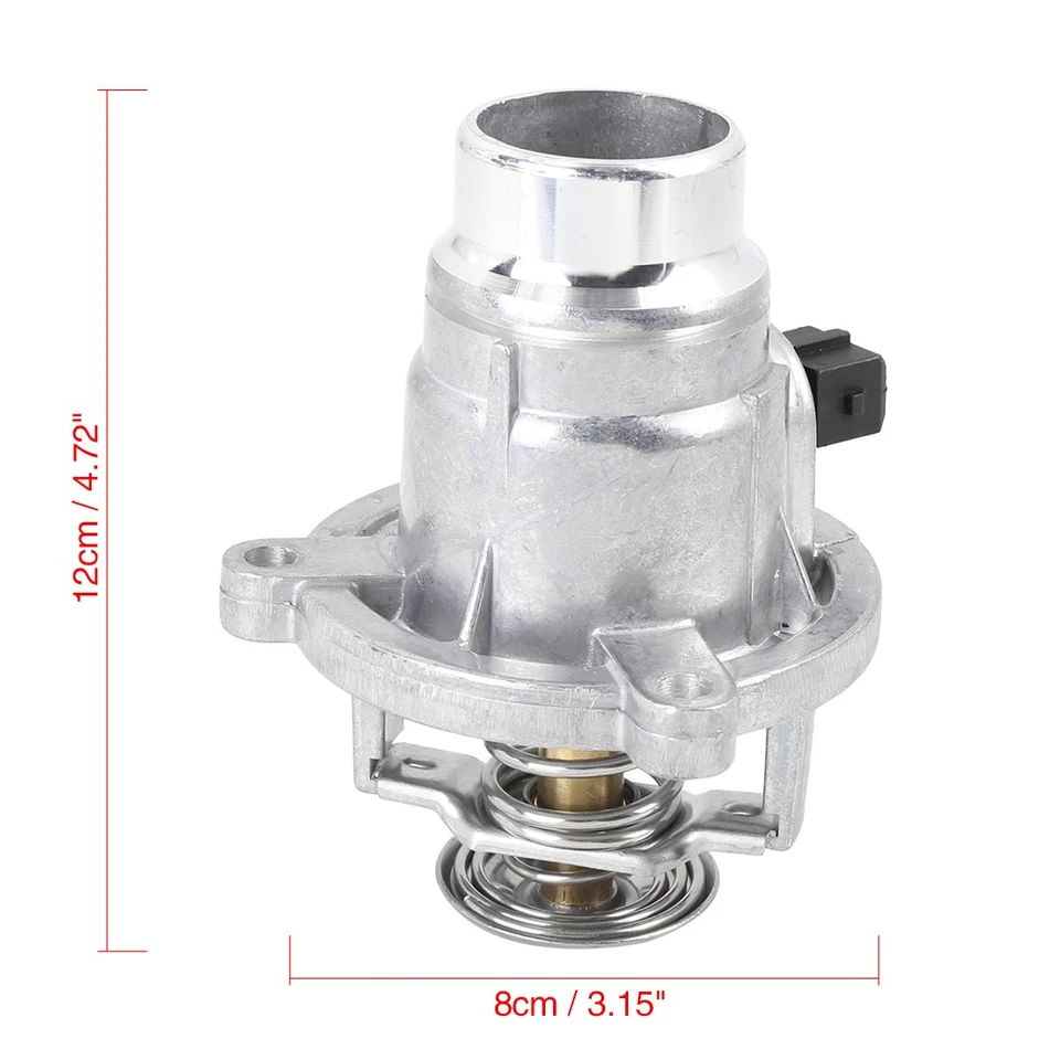 Carcasa termostato coche 100°C 11537586885 11537502779 para BMW X5 2004-2006  Foto 2 de 4