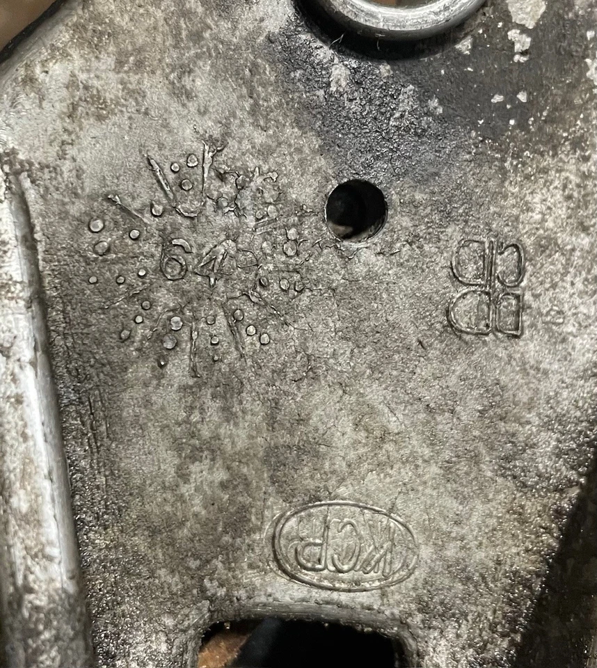 1964 Date Code Alternator 2095192 for 1965 Dodge Coronet 318 Poly A/C Mopar - Image 2 of 4