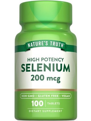 Selenium 200 mcg Supplement | Essential Mineral High Potency Tablets | Vegan,...