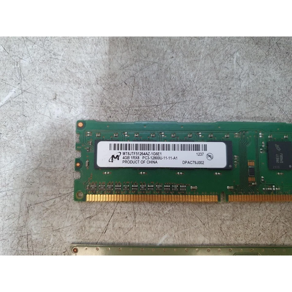Set of Samsung & Micron Desktop Memory Module (2GB & 4GB) DDR3 RAM PC3-12800 - Image 2 of 4