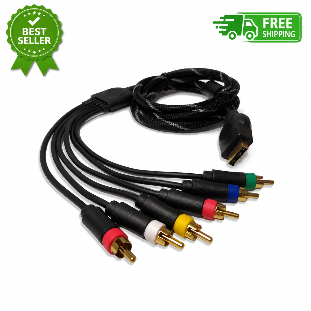 Component (YPbPr) Video Game Cables & Adapters for Sony