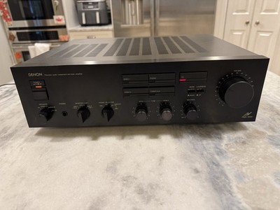 Denon PMA-500V Stereo Integrated Amplifier 80 Watts WPC Phono Input MM MC -Works