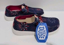Hey Dude Wendy Fireworks Women Shoes Size 6