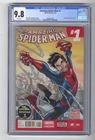 Amazing Spider-Man #1 CGC 9.8 Marvel Comic 2014 Humberto Ramos Dan Slott