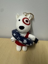 NWT Target Beach Bullseye Bag Charm Universal Thread Summer Keychain