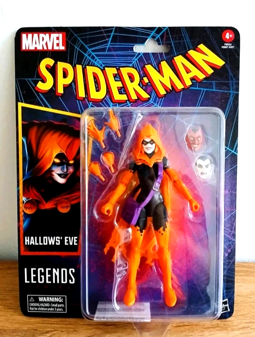Hasbro Noir Figurine De Collection Spider-Man Comics Marvel Legends Hallows' Eve - Image 2