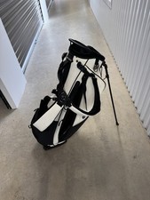 Pins  Aces Player Preferred Domino Black And White 5 Way Golf Stand Bag